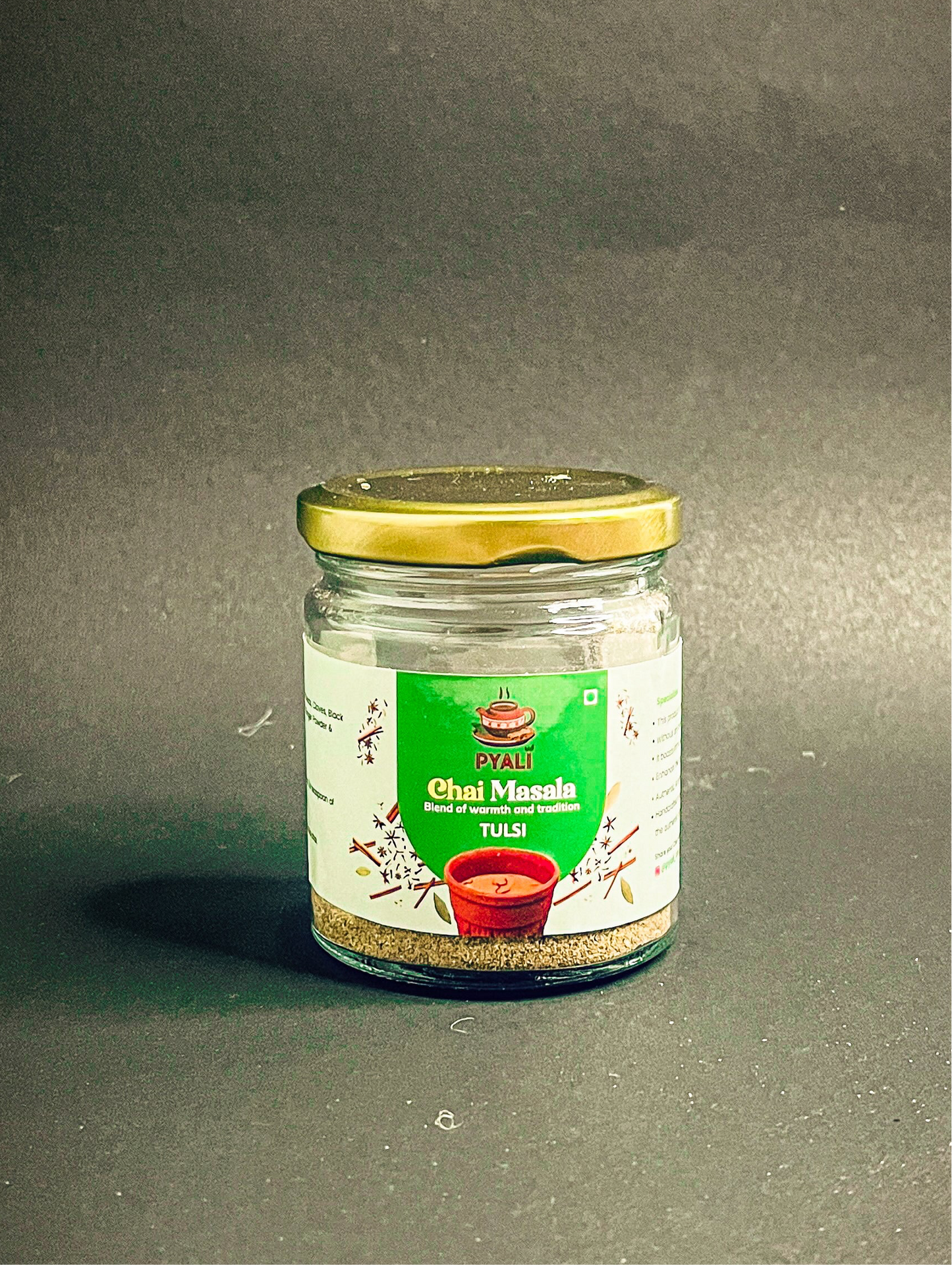 Pyali tulsi chai masala 60 gm pack -Refreshing and revitalising blend